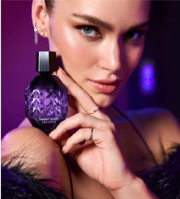 C184322 Perfume de mujer Sweet Black Exclusive, 50 ml