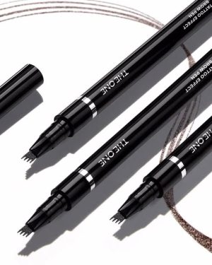 Delineador de cejas tatto the one 29.1.26.250 Delineador de Cejas Tattoo Effect Brow Pen THE ONE - Warm Brown