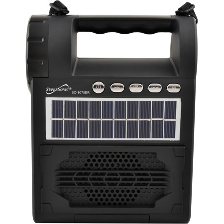 Radio linterna recargable