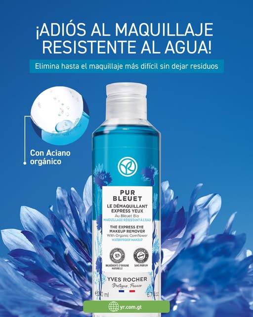 36600578912502 Desmaquillante Express Pur Bleuet